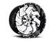 Fuel Wheels Cleaver Chrome 8-Lug Wheel; 20x10; -19mm Offset (11-16 F-250 Super Duty)