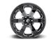 Fuel Wheels Hardline Gloss Black and Red 8-Lug Wheel; 20x10; -18mm Offset (11-16 F-250 Super Duty)