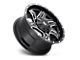 Fuel Wheels Rocker Gloss Black Milled 8-Lug Wheel; 20x9; 1mm Offset (11-16 F-250 Super Duty)