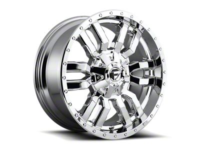 Fuel Wheels Sledge Chrome 8-Lug Wheel; 20x9; 1mm Offset (11-16 F-250 Super Duty)