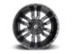 Fuel Wheels Sledge Matte Black 8-Lug Wheel; 20x9; 1mm Offset (11-16 F-250 Super Duty)