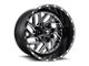 Fuel Wheels Triton Gloss Black Milled 8-Lug Wheel; 20x12; -43mm Offset (11-16 F-250 Super Duty)