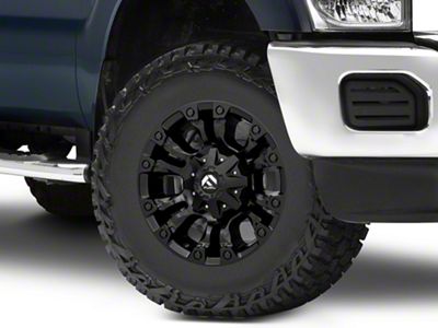 Fuel Wheels Vapor Matte Black 8-Lug Wheel; 17x9; -12mm Offset (11-16 F-250 Super Duty)