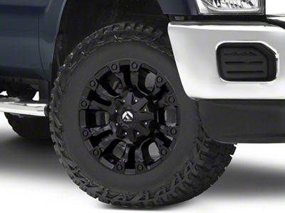 Fuel Wheels Vapor Matte Black 8-Lug Wheel; 18x9; 1mm Offset (11-16 F-350 Super Duty SRW)