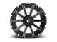 Fuel Wheels Contra Matte Black Milled 8-Lug Wheel; 20x9; 1mm Offset (11-16 F-250 Super Duty)
