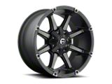Fuel Wheels Coupler Matte Black Machined 8-Lug Wheel; 20x10; -12mm Offset (11-16 F-250 Super Duty)