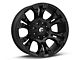 Fuel Wheels Vapor Matte Black 6-Lug Wheel; 20x9; 1mm Offset (14-18 Silverado 1500)