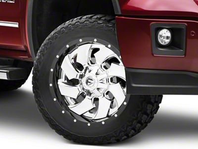 Fuel Wheels Cleaver Chrome 6-Lug Wheel; 20x9; 1mm Offset (14-18 Sierra 1500)