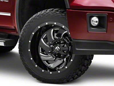 Fuel Wheels Cleaver Gloss Black Milled 6-Lug Wheel; 20x9; 1mm Offset (14-18 Sierra 1500)