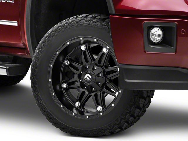 Fuel Wheels Hostage Matte Black 6-Lug Wheel; 20x10; -24mm Offset (14-18 Sierra 1500)