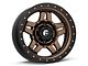 Fuel Wheels Anza Matte Bronze with Black Ring 6-Lug Wheel; 17x8.5; -6mm Offset (14-18 Silverado 1500)