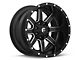 Fuel Wheels Maverick Matte Black Milled 6-Lug Wheel; 20x9; 1mm Offset (14-18 Silverado 1500)