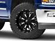 Fuel Wheels Throttle Matte Black Milled 6-Lug Wheel; 20x10; -24mm Offset (14-18 Silverado 1500)