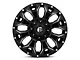 Fuel Wheels Assault Satin Black Milled 6-Lug Wheel; 17x8.5; 25mm Offset (15-20 F-150)