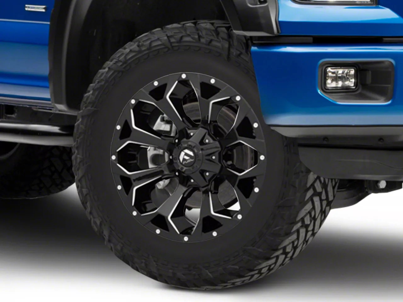 Fuel Wheels Assault Gloss Black 6-Lug Wheel; 20×9; 1mm Offset (15-20 F-150)