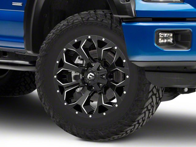 Fuel Wheels Assault Gloss Black 6-Lug Wheel; 20x9; 1mm Offset (15-20 F-150)