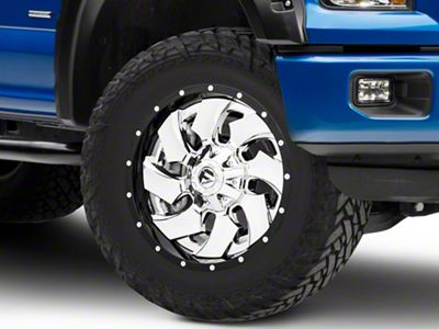 Fuel Wheels Cleaver Chrome 6-Lug Wheel; 20x9; 1mm Offset (15-20 F-150)