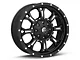 Fuel Wheels Krank Matte Black Milled 6-Lug Wheel; 20x9; 1mm Offset (15-20 F-150)