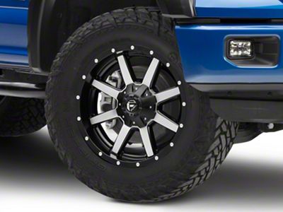 Fuel Wheels Maverick Matte Black Machined 6-Lug Wheel; 20x9; 20mm Offset (15-20 F-150)