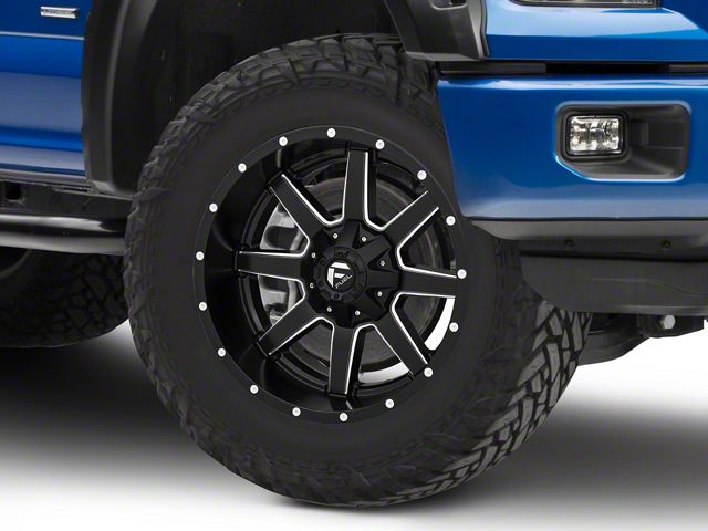 Fuel Wheels Maverick Matte Black Milled 6-Lug Wheel; 20x10; -24mm Offset (15-20 F-150)