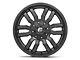 Fuel Wheels Sledge Matte Black 6-Lug Wheel; 20x9; 1mm Offset (15-20 F-150)