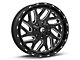 Fuel Wheels Triton Gloss Black Milled 6-Lug Wheel; 20x9; 1mm Offset (15-20 F-150)