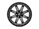 Fuel Wheels Trophy Matte Anthracite with Black Ring 6-Lug Wheel; 20x9; 1mm Offset (15-20 F-150)