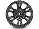 Fuel Wheels Vapor Matte Black 6-Lug Wheel; 20x9; 1mm Offset (15-20 F-150)