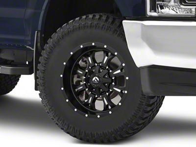 Fuel Wheels Krank Matte Black Milled 8-Lug Wheel; 18x9; 1mm Offset (17-22 F-350 Super Duty SRW)