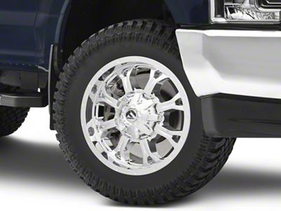 Fuel Wheels Krank Chrome 8-Lug Wheel; 20x9; 1mm Offset (17-22 F-350 Super Duty SRW)