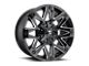 Fuel Wheels Ambush Gloss Black Milled 8-Lug Wheel; 20x9; 1mm Offset (17-22 F-250 Super Duty)