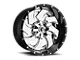 Fuel Wheels Cleaver Chrome 8-Lug Wheel; 20x10; -19mm Offset (17-22 F-250 Super Duty)
