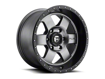 Fuel Wheels Podium Matte Gunmetal 8-Lug Wheel; 20x9; 1mm Offset (17-22 F-250 Super Duty)