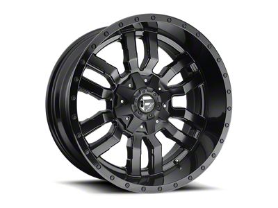 Fuel Wheels Sledge Matte Black 8-Lug Wheel; 20x9; 1mm Offset (17-22 F-250 Super Duty)