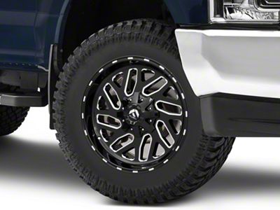 Fuel Wheels Triton Gloss Black Milled 8-Lug Wheel; 20x12; -43mm Offset (17-22 F-250 Super Duty)