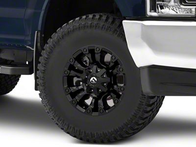 Fuel Wheels Vapor Matte Black 8-Lug Wheel; 17x9; -12mm Offset (17-22 F-250 Super Duty)