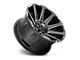Fuel Wheels Contra Gloss Black Milled 8-Lug Wheel; 20x9; 20mm Offset (17-22 F-350 Super Duty SRW)