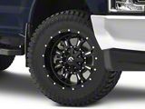 Fuel Wheels Krank Matte Black Milled 8-Lug Wheel; 20x9; 1mm Offset (17-22 F-350 Super Duty SRW)