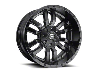 Fuel Wheels Sledge Gloss Matte Black 8-Lug Wheel; 18x9; 20mm Offset (17-22 F-350 Super Duty SRW)