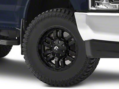 Fuel Wheels Sledge Gloss Matte Black 8-Lug Wheel; 18x9; 20mm Offset (17-22 F-350 Super Duty SRW)