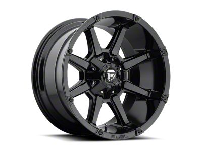 Fuel Wheels Coupler Gloss Black 8-Lug Wheel; 20x10; -24mm Offset (17-22 F-250 Super Duty)