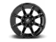Fuel Wheels Coupler Gloss Black 8-Lug Wheel; 20x10; -24mm Offset (17-22 F-250 Super Duty)