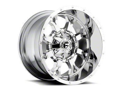 Fuel Wheels Krank Chrome 8-Lug Wheel; 20x10; -24mm Offset (17-22 F-250 Super Duty)