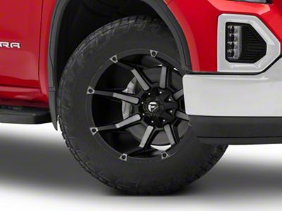 Fuel Wheels Coupler Matte Black Machined 6-Lug Wheel; 20x9; 1mm Offset (19-25 Sierra 1500)