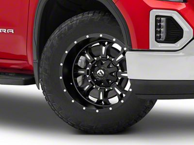 Fuel Wheels Krank Matte Black Milled 6-Lug Wheel; 20x10; -24mm Offset (19-25 Sierra 1500)