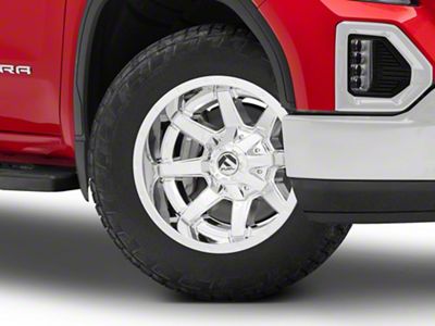 Fuel Wheels Maverick Chrome 6-Lug Wheel; 20x10; -24mm Offset (19-25 Sierra 1500)