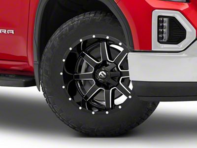 Fuel Wheels Maverick Gloss Black Milled 6-Lug Wheel; 20x10; -24mm Offset (19-24 Sierra 1500)