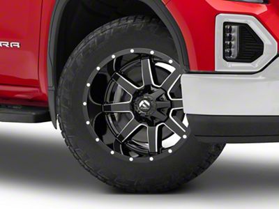 Fuel Wheels Maverick Gloss Black Milled 6-Lug Wheel; 20x9; 20mm Offset (19-24 Sierra 1500)