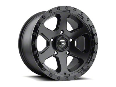Fuel Wheels Ripper Matte Black 6-Lug Wheel; 18x9; 1mm Offset (19-24 Sierra 1500)