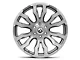 Fuel Wheels Blitz Platinum Brushed Gunmetal 6-Lug Wheel; 20x9; 20mm Offset (19-24 Sierra 1500)